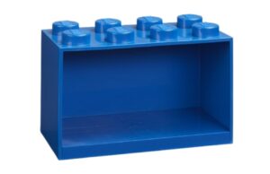 Modr&aacute; n&aacute;stěnn&aacute; police LEGO&reg; Storage 21 x 32 cm