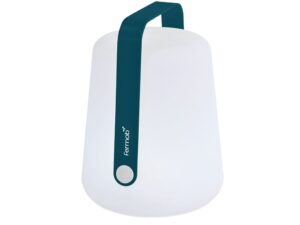 Modr&aacute; venkovn&iacute; lampa Fermob Balad 25 cm