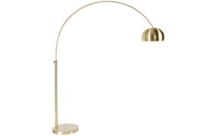 Mosazn&aacute; stojac&iacute; lampa ZUIVER BOW