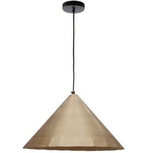 Mosazn&eacute; z&aacute;věsn&eacute; světlo Kave Home Parlava 46 cm