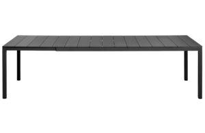 Nardi Antracitově &scaron;ed&yacute; hlin&iacute;kov&yacute; rozkl&aacute;dac&iacute; zahradn&iacute; stůl Rio 210/280 x 100 cm