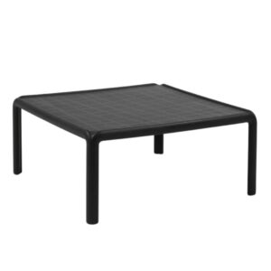 Nardi Antracitově &scaron;ed&yacute; plastov&yacute; zahradn&iacute; konferenčn&iacute; stolek Komodo Tavolino 70 x 70 cm