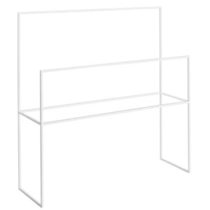 Nordic Design B&iacute;l&yacute; kovov&yacute; vě&scaron;&aacute;k na ručn&iacute;ky Borelo 86 x 90 cm
