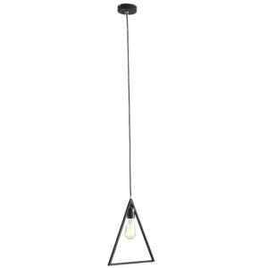 Nordic Design Čern&eacute; kovov&eacute; z&aacute;věsn&eacute; světlo Paris 35 x 30 cm