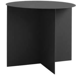 Nordic Design Čern&yacute; kovov&yacute; konferenčn&iacute; stolek Elion &Oslash; 50 cm