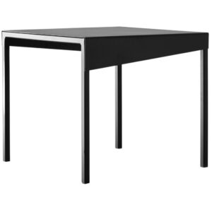 Nordic Design Čern&yacute; kovov&yacute; konferenčn&iacute; stolek Narvik 50 cm