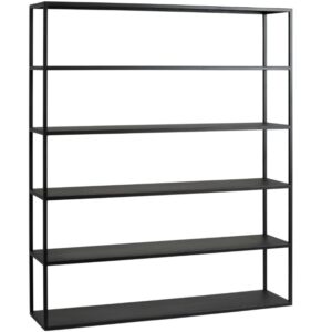 Nordic Design Čern&yacute; kovov&yacute; reg&aacute;l Hypper 150 x 180 cm