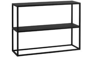 Nordic Design Čern&yacute; kovov&yacute; reg&aacute;l Jurni 100x75 cm