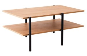 Nordic Design Dubov&yacute; konferenčn&iacute; stolek Raven 100 x 60 cm