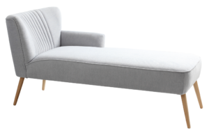Nordic Design Světle &scaron;ed&aacute; l&aacute;tkov&aacute; leno&scaron;ka Ron 152 cm