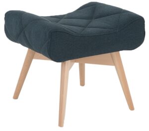 Nordic Design Tmavě zelen&aacute; l&aacute;tkov&aacute; podnožka Morris