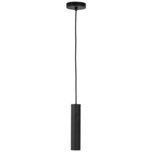 Nordic Living Čern&eacute; kovov&eacute; z&aacute;věsn&eacute; světlo Aris 6 cm