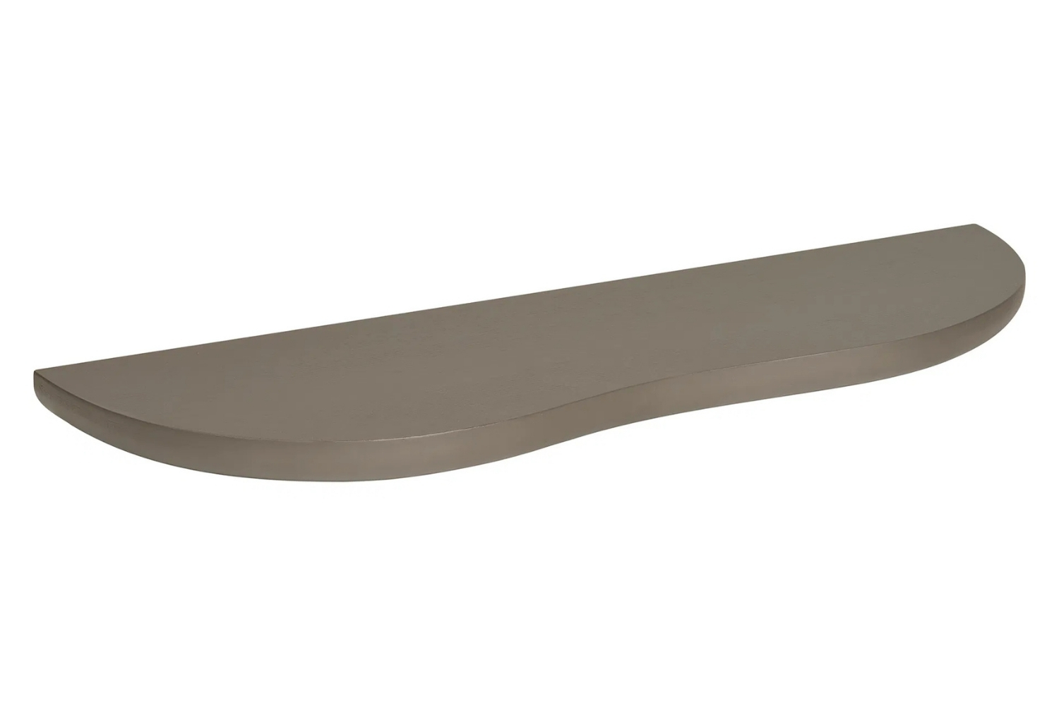 Nordic Living Hnědá nástěnná police Botta 57 cm