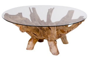 Nordic Living Teakov&yacute; konferenčn&iacute; stolek Falun 110 cm