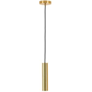 Nordic Living Zlat&eacute; kovov&eacute; z&aacute;věsn&eacute; světlo Aris 6 cm