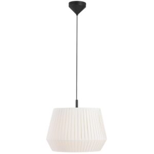 Nordlux B&iacute;l&eacute; bavlněn&eacute; z&aacute;věsn&eacute; světlo Dicte 40 cm