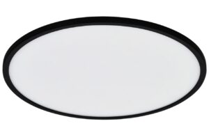 Nordlux Čern&eacute; kovov&eacute; stropn&iacute; LED světlo Oja 60 Smart 60 cm