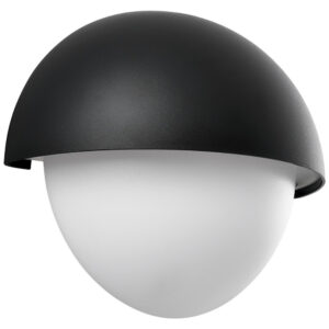 Nordlux Čern&eacute; venkovn&iacute; n&aacute;stěnn&eacute; světlo Scorpius Maxi Round