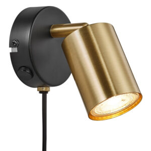 Nordlux Mosazn&eacute; kovov&eacute; n&aacute;stěnn&eacute; světlo Explore