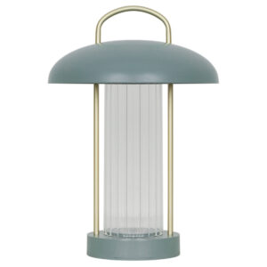 Nordlux Zelen&aacute; kovov&aacute; stoln&iacute; LED lampa Mirano