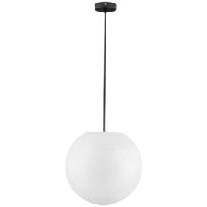 Nova Luce B&iacute;l&eacute; venkovn&iacute; z&aacute;věsn&eacute; světlo Moon 40 cm