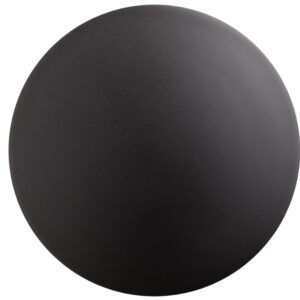 Nova Luce Čern&eacute; kovov&eacute; venkovn&iacute; n&aacute;stěnn&eacute; LED světlo Cooper 30 cm