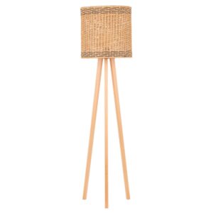 Nova Luce Dřevěn&aacute; stojac&iacute; lampa Plette 165 cm