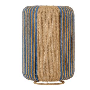 Nova Luce Modr&aacute; stoln&iacute; lampa Abby 50 cm