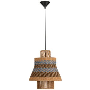 Nova Luce Modr&eacute; z&aacute;věsn&eacute; světlo Copos 40 cm