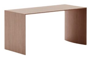 Ořechov&yacute; konferenčn&iacute; stolek Kave Home Litto 90 x 45 cm