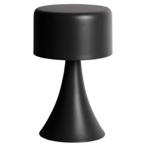 Present time Čern&aacute; kovov&aacute; stoln&iacute; LED lampa Reno