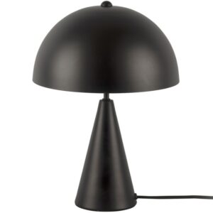 Present time Čern&aacute; kovov&aacute; stoln&iacute; lampa Boleto 35 cm