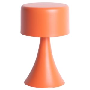 Present time Oranžov&aacute; kovov&aacute; stoln&iacute; LED lampa Reno