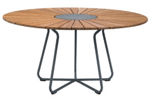 Př&iacute;rodn&iacute; bambusov&yacute; zahradn&iacute; j&iacute;deln&iacute; stůl HOUE Circle 150 cm