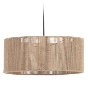 Př&iacute;rodn&iacute; jutov&eacute; st&iacute;nidlo Kave Home Crista 47 cm