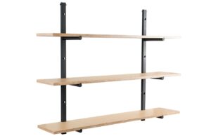 Př&iacute;rodn&iacute; n&aacute;stěnn&yacute; set polic ZUIVER BUNDY