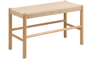 Scandi Dřevěn&aacute; lavice Alsona 80 cm