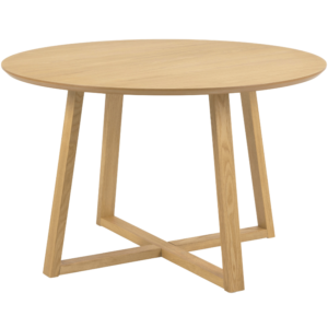 Scandi Dubov&yacute; j&iacute;deln&iacute; stůl Malice 120 cm