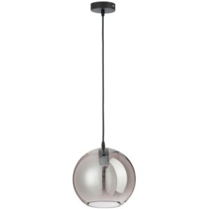 &Scaron;ed&eacute; skleněn&eacute; z&aacute;věsn&eacute; světlo J-Line Argia 25 cm