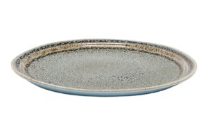 &Scaron;edohněd&yacute; tal&iacute;ř Kave Home Coval 28 cm