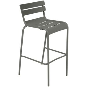 &Scaron;edozelen&aacute; kovov&aacute; barov&aacute; židle Fermob Luxembourg 80 cm