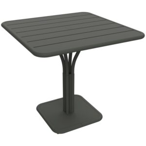 &Scaron;edozelen&yacute; kovov&yacute; stůl Fermob Luxembourg Pedestal 80 x 80 cm