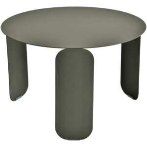 &Scaron;edozelen&yacute; kovov&yacute; zahradn&iacute; konferenčn&iacute; stolek Fermob Bebop 60 cm