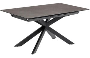 &Scaron;ed&yacute; keramick&yacute; rozkl&aacute;dac&iacute; j&iacute;deln&iacute; stůl Kave Home Atminda 160/210 x 90 cm