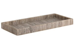 &Scaron;ed&yacute; mramorov&yacute; serv&iacute;rovac&iacute; podnos Bloomingville Majsa 38 x 18 cm