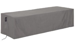 &Scaron;ed&yacute; ochrann&yacute; obal na zahradn&iacute; leh&aacute;tko Kave Home Iria 205 x 75 cm