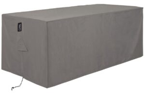&Scaron;ed&yacute; ochrann&yacute; obal na zahradn&iacute; stůl Kave Home Iria 210 x 110 cm