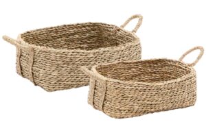 Set dvou dekorativn&iacute;ch ko&scaron;ů Kave Home Milly