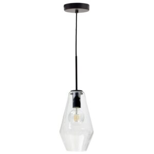 Skleněn&eacute; z&aacute;věsn&eacute; světlo Kave Home Mao 17 cm