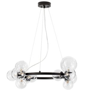 Skleněn&eacute; z&aacute;věsn&eacute; světlo Nova Luce Odillia 65 cm